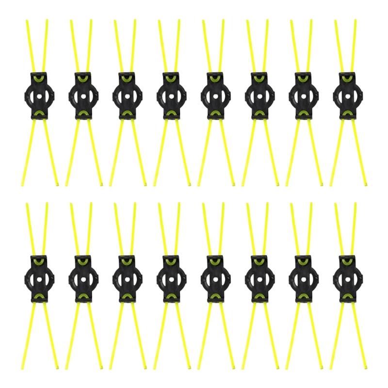 Precise Cut Lawn Mower String Heavy Duty Nylon Trimmer Line Compatible for Multiple Models HassleFree Installation