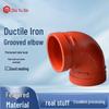 Grooved Pipe 90-Degree Elbow