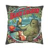 Creature From The Black Lagoon Pillow Case xcm Decorative Comedy Horror Movie Nordic Cushion Cover Velvet Pillowcase