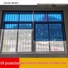 Transparent Roller Blind: Heat Insulation, Rainproof, Dustproof, Indoor Partition, Balcony Window Curtain.