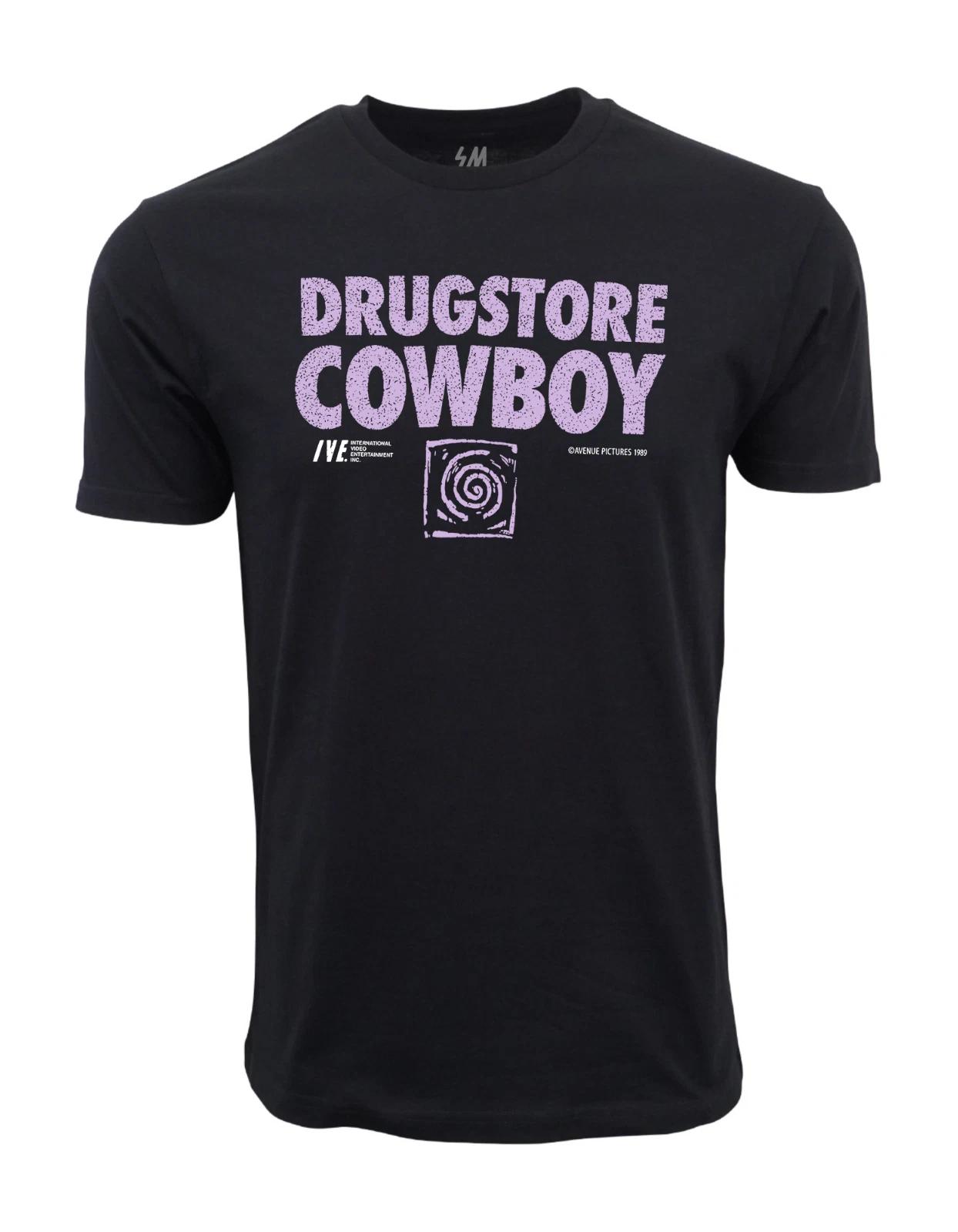 Men s and Women s T-shirts Drugstore Cowboy Graphic L