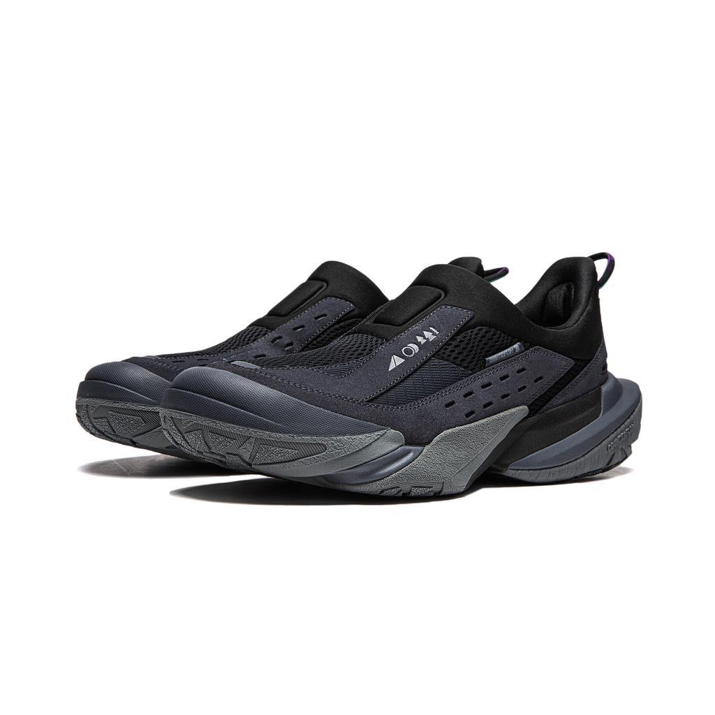 New LiNing CF Tracing Collection, Xingshan 3 Lite Cushioning, Wear Resistant Low top Casual Shoes Unisex Black AGLU147-1