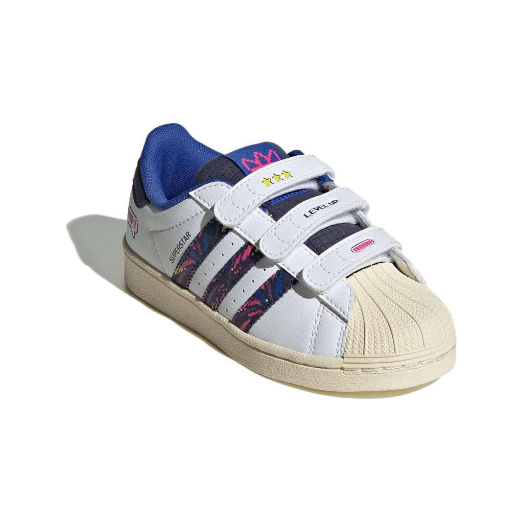 Adidas Originals SUPERSTAR COMFORT CLOSURE Low top Kids' Skateboarding Shoes White Blue Kids' IF4318