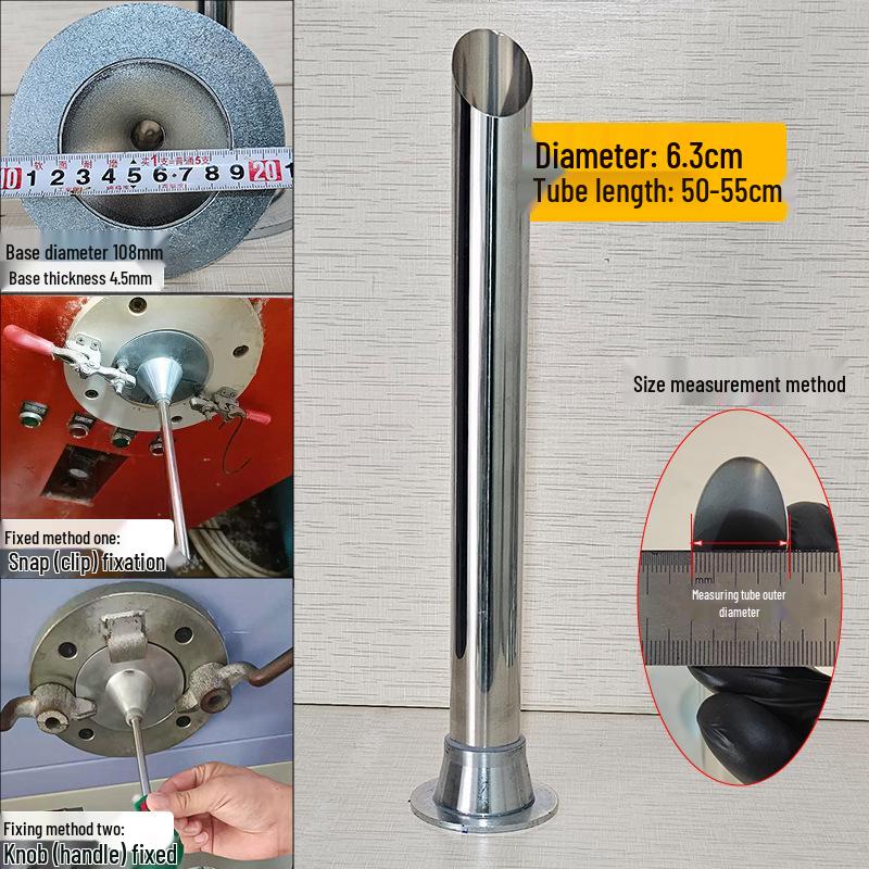 Cotton Filling Machine Accessories: Filling Tube, Small Down Nozzle, Horn, Switch, Air Nozzle, Filling Head.