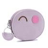 New Cute Smiley Face Change Bag Female Creative Card Bag Vegetable Tanned Cowhide Small Wallet Premium Storage Bag