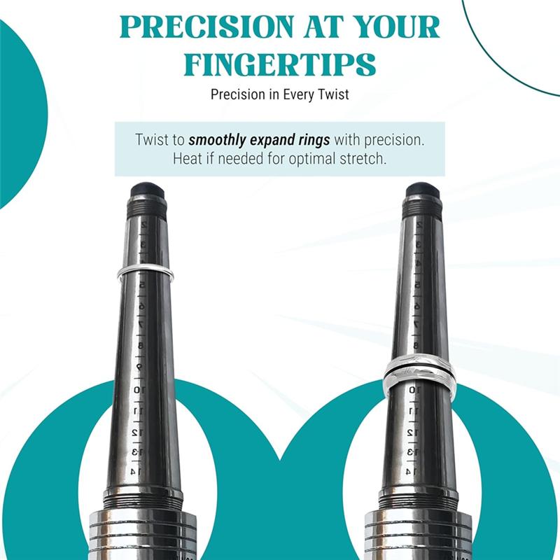 

A95I-Manual Ring Stretcher & Adjuster For Metal Bands (Sizes 2- 14), Enlarger And Expander For Rings,For Rings And Bands