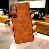Retro Lederen Hoesje Voor Samsung Galaxy S26 S25 S24 S23 S22 S21 Ultra Plus FE A17 A56 A36 A55 A15 A54 5G A 55 15 S24FE Cover