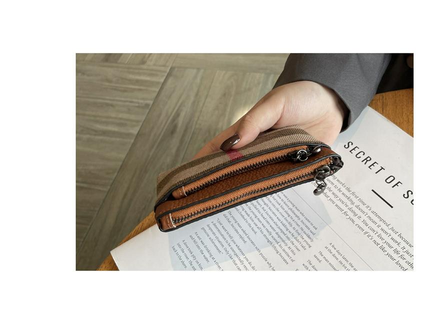 Dámská mini peněženka na mince z pravé kůže - Nový módní styl 2025