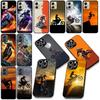 Moto Cross Motorcycle Sports Cover for Apple iPhone 16 17 Air 14 15 Pro Max Plus 16+ 16E 14+ ProMax Casing Coque Case