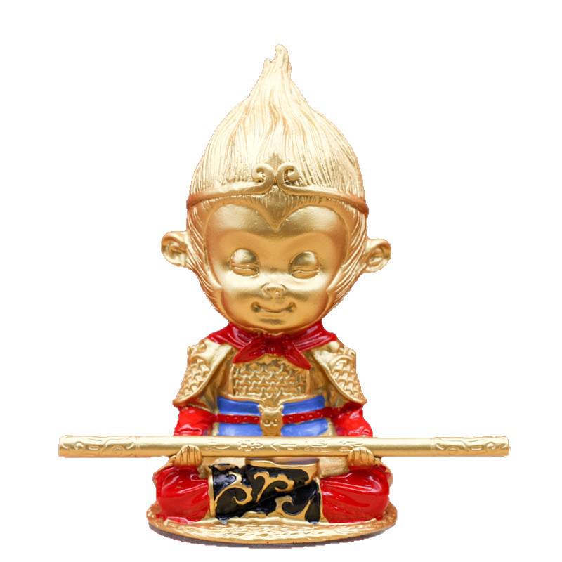 Sun Wukong Golden Cudgel Creative Desktop & Car Ornament - High-End Great Sage Handicraft
