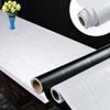 PVC Home Decoration Closet Waterproof Wall Stickers Door Adhesive Wall Wallpaper Grain Cooking Bench Furniture 45cm Kitchen Room