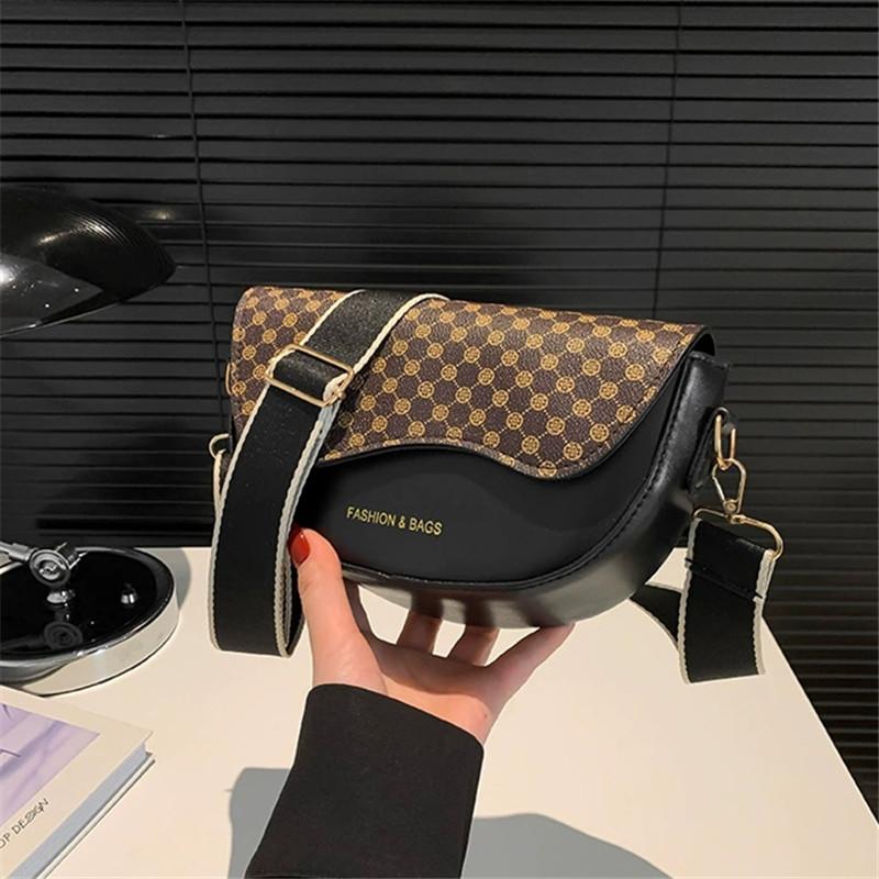 

Винтажная сумка через плечо в леопардовом стиле Маленькая сумка через плечо из синтетической кожи Идеально подходит для уличного ношения на открытом воздухе и подарков на праздники