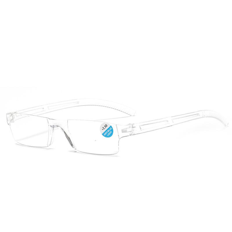 Hot-Selling One-Piece Frameless Anti-Blue Reading Glasses Ultra-Light High Definition Old Glasses