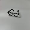 10cm & 20cm Cotton Plush Bear Glasses - Self-Deprecating Bear Doll Accessories