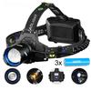 USB Rechargeable Outdoor Laser Zoom Headlamp