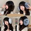 Solid Color Imitation Fur Plush Earmuffs Folding Foldable Ear Cover Fashion Ear Mask  Riding