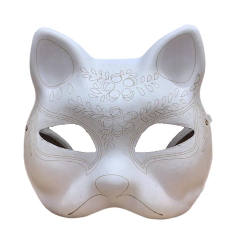 DIY Paper Mask DIY Hand Paint Mask for Kid Adult Halloween