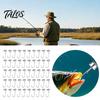 Small Fishing Tackle 50Pcs Metal Hooks Set, 3.5/5/7/10/14g Jig Head Hook, Heavy Outdoor Gear Duty Fish Hook with Barbs for Freshwater Saltwater