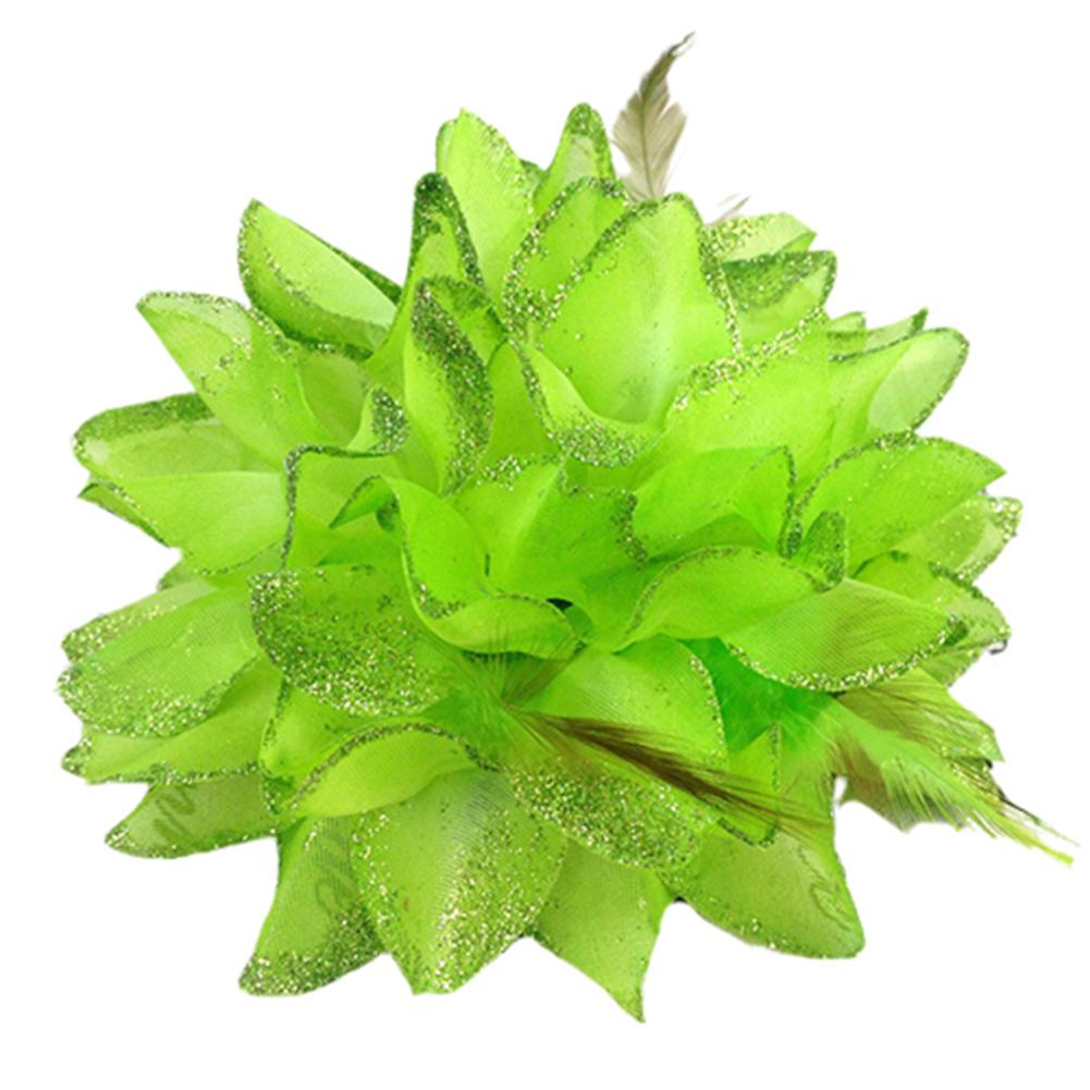 Bröllopsfest Blomma Pannband Elastisk Nål Hår Armband Corsage Dekor