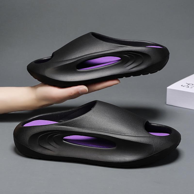 Fashion Men slippers Summer Luxury Sandals men Outside fashion outdoor Casual Beach slippers Breathable Shoes for men Home Slippers2024