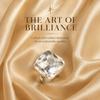 Stackable Rhinestone Ring Adjustable Size Statement Ring Oversized Square Sugar Ring  Engagement