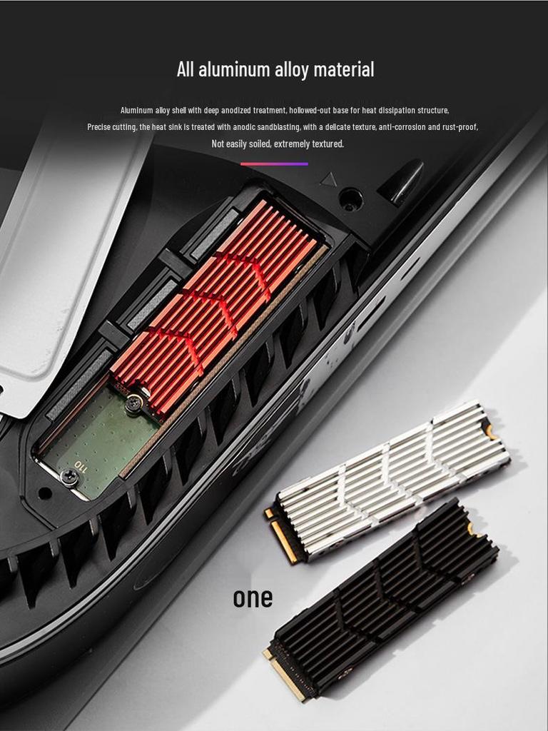 Iceberg M2 Pro SSD Cooler: Supports PS5 2280 NVMe M.2 Solid State Drives
