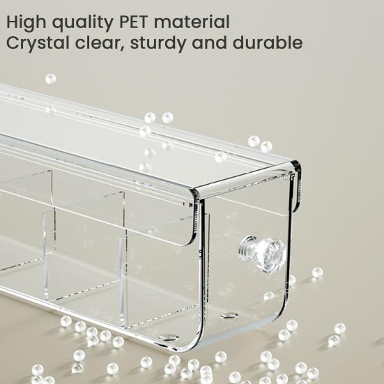 Storage Box Drawer-Style Wall-Mounted Organizer Large Capacity Multi-Functional Underwear Storage Container