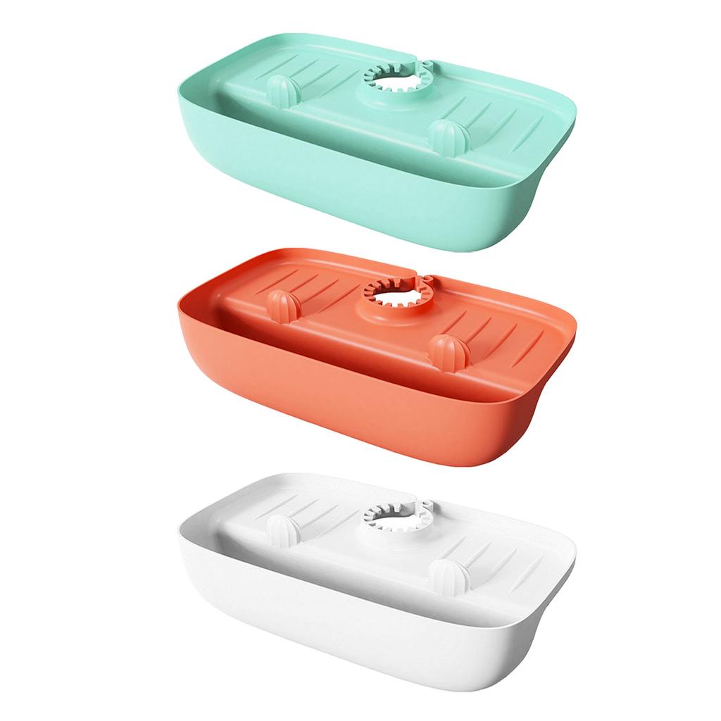 Sink Faucet Mat Anti Splashing Slip Resistant Multifunctional Dish Sponge Holder for Kitchen Counter