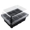 3Pcs/Set 12 Cell Seed Starter Kit Starting Plant Propagation Tray Dome Gardening