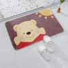 Absorbent Bath Mat Non-Slip Floor Rug Bathroom Kitchen Bedroom Entrance Soft Plush Carpet Cartoon Design