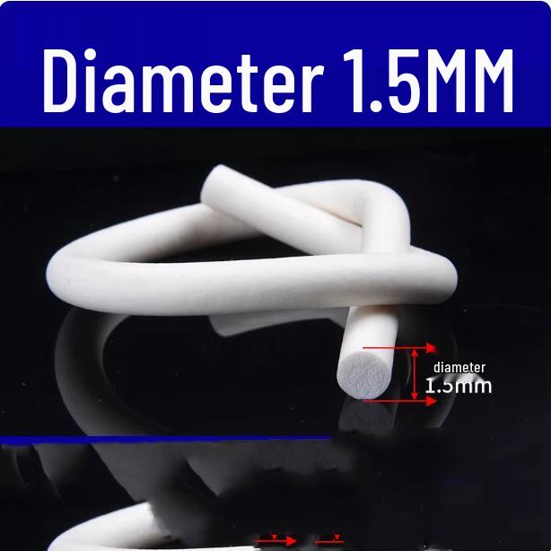 High-Temperature Resistant Silicone Foam Seal Strip (2-18MM)