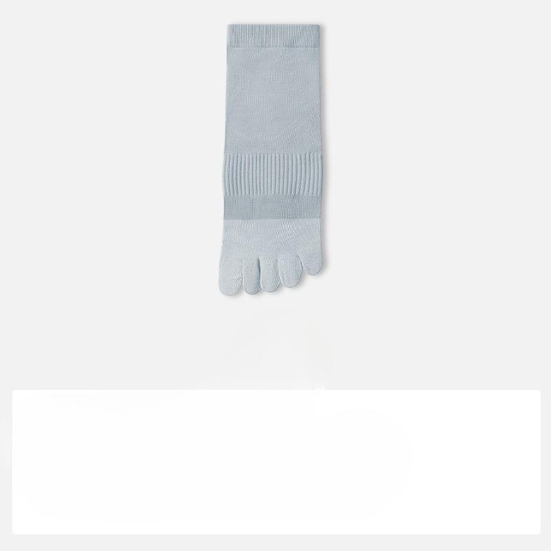Cotton Five-Finger Socks Men's Pure Cotton Split-Toe Summer Odor-Resistant Anti-Fungal Men's 100% Cotton