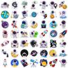 Cute Cartoon Astronaut Stickers Space DIY Kids Toys Gift Decoration Decal for Laptop Scrapbook Phone Luggage Bottles Waterproof