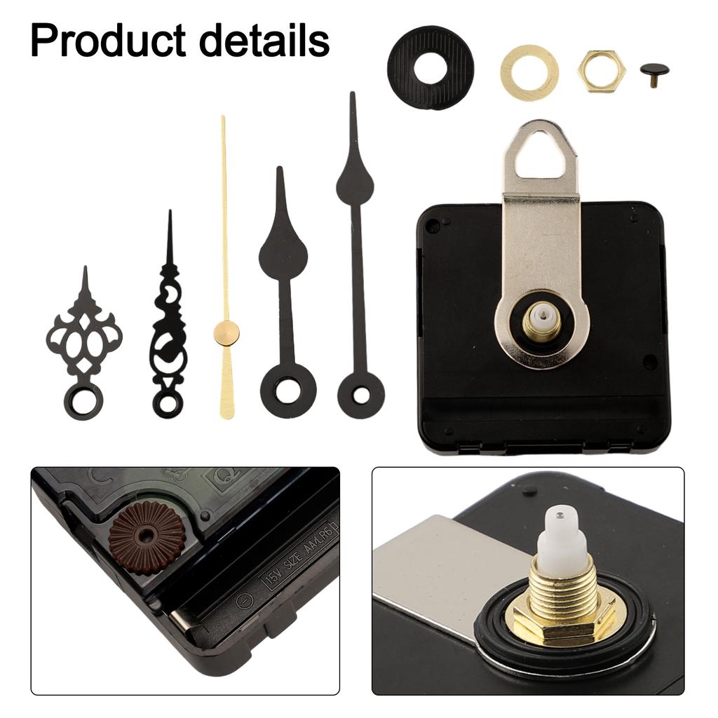 Uhrreparatur-Kits DIY Uhrwerk Für DIY-Projekte Präziser Zeitmessmechanismus Batteriebetriebenes Uhrwerk Für die Uhrreparatur