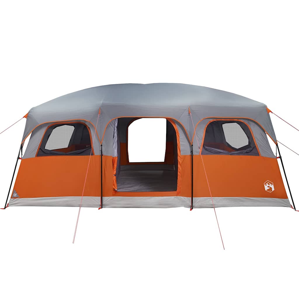Family Tent for 10 Persons Gray Waterproof