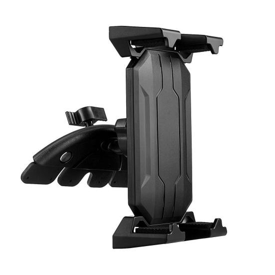 Universal C.D Slot Phone Mount 360 Degrees Adjustable Car Holder for Phones Tablets Hands-Free Dashboard Stand