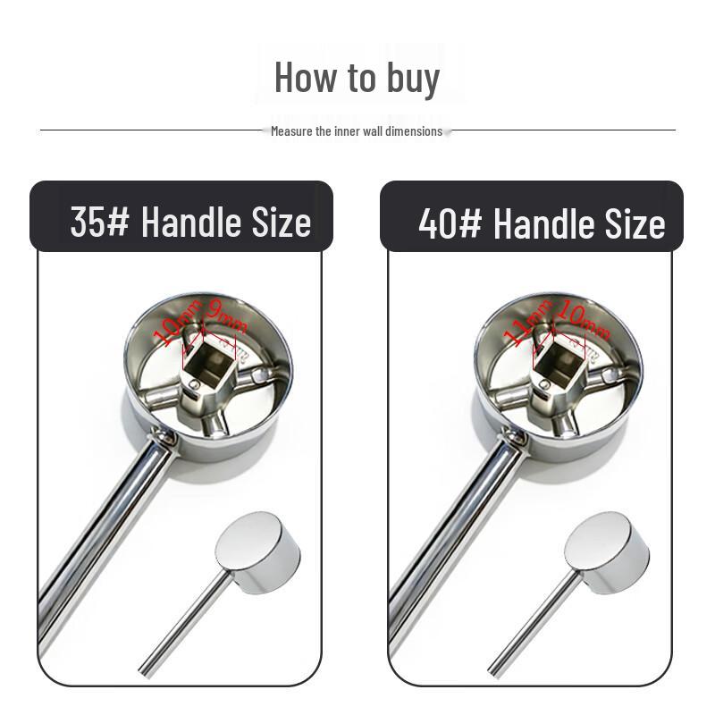 Cold & Hot Water Faucet Handle for Kitchen & Basin Mixers