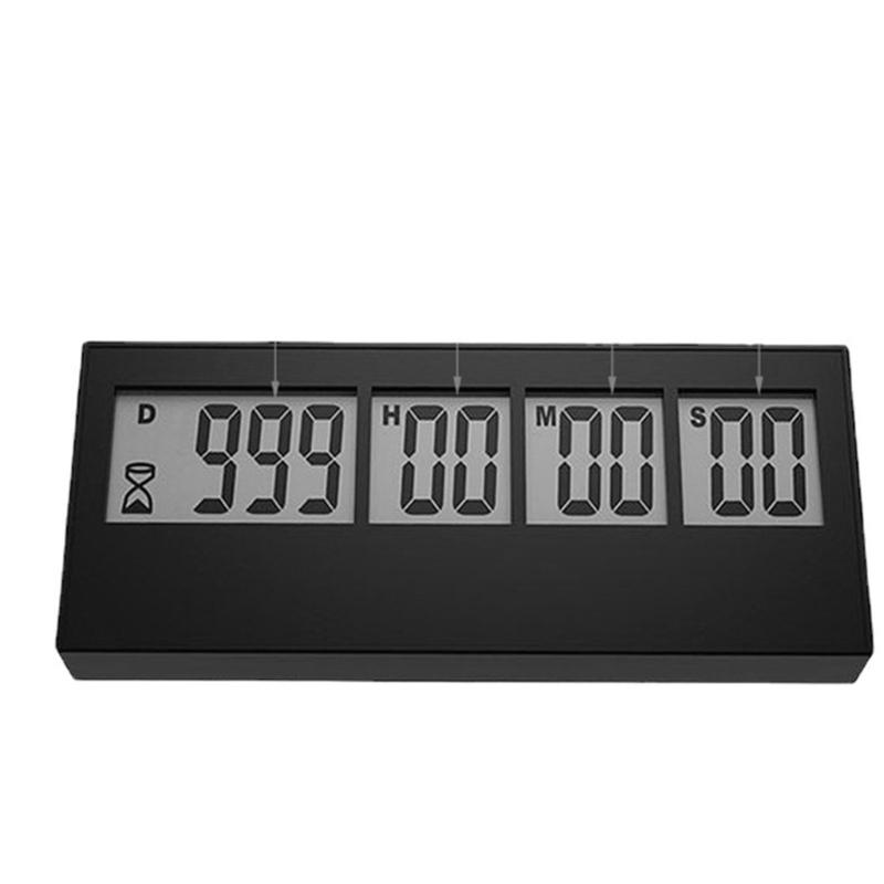 999Days Countdown Clock LCD Digital Screen Kitchen Timers Event Reminder for Wedding Retirement Kitchen Baking Cooking
