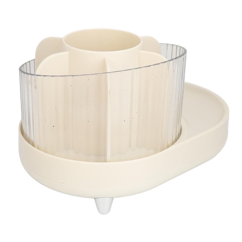 Makeup Brush Holder Case Multi Grids Rotating Cosmetic Brushes Storage Box for Pen Lipstick