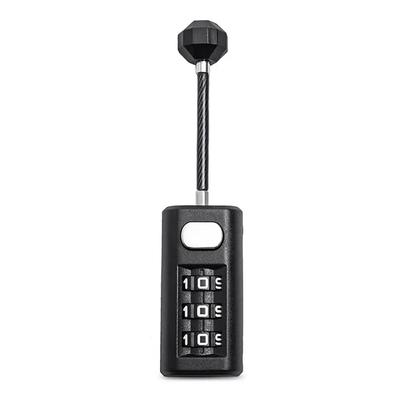Portable Travel Combination Lock Dormitory Cabinet  Lock Backpack Zipper Lock 3 Digit Password Lock Luggage Padlock