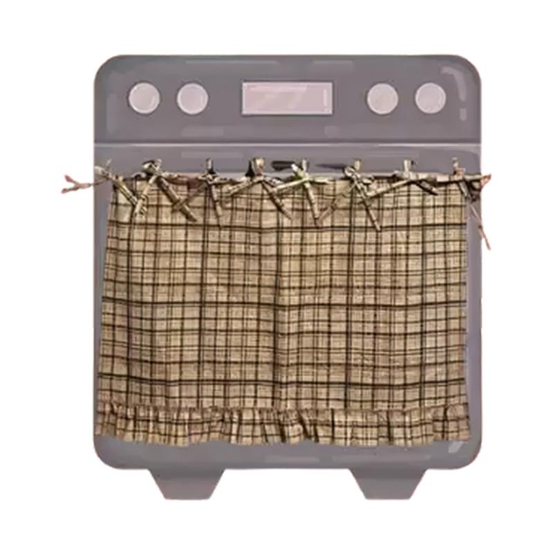 

Artisanal Oven Skirt Decoration Features Charm Pattern And Sturdy Washable Fabric For Modern Homes