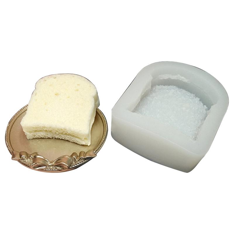 Decorated Cake Silicone Mold Mousse Pastry Dessert Aromatherapy Candle Mold Simulation Cream Small Cake Embryo Mold