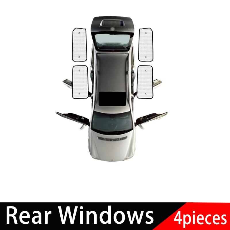 

Anti-UV Full Car Sun Visors For Ford Transit Accessories 2012~ Auto Window Shading Sun Protector Car Accessories Rear Windows