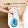 Dissolvable 4-Ply Toilet Tissue Paper