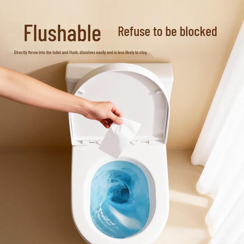 Dissolvable 4-Ply Toilet Tissue Paper