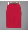 Korean High Waist Back-Slit Bodycon Midi Skirt