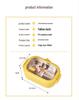 Children's Cartoon Duck Insulated Stainless Steel Bento Lunch Box with Compartments for Students and Office Workers