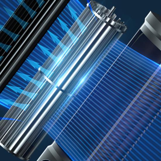 Wentylator chłodzący do klimatyzatora biurkowego, 3 prędkości, ładowany przez USB, regulowany, przenośny, bezłopatkowy, poziomy, pionowy, do domowego biura, do chłodzenia powietrza