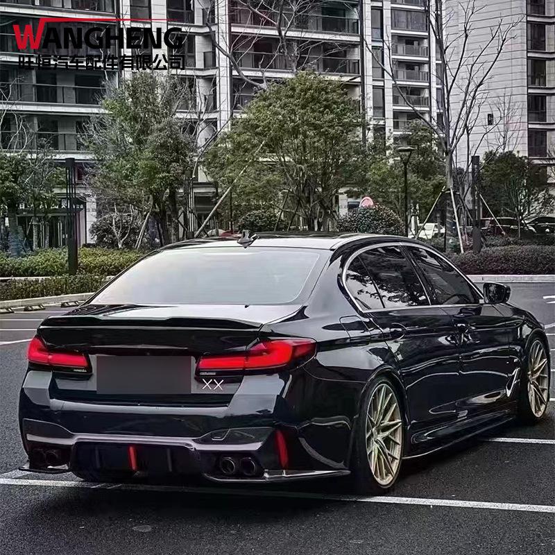 Carbon Fiber Rear Diffuser & Spoiler Tail Lip for BMW 5 Series G30/G38/F90