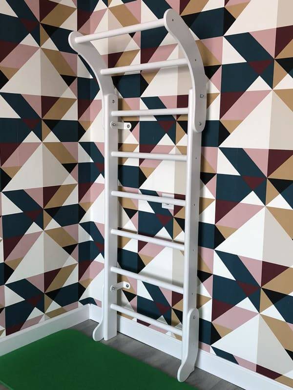 Gymnastic ladder Mini white